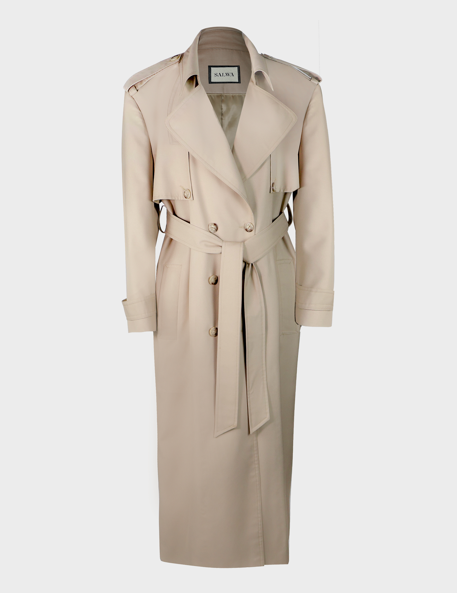 Relaxed Fit Trench Coat